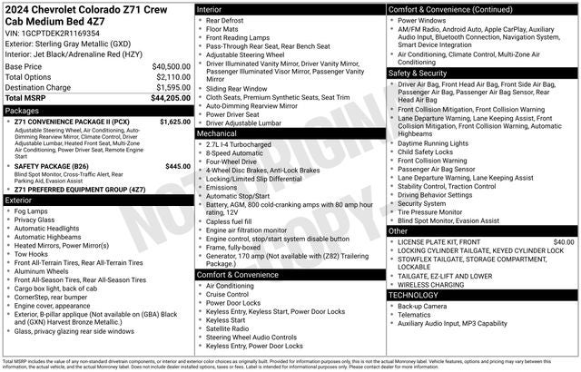 2024 Chevrolet Colorado 4WD Z71