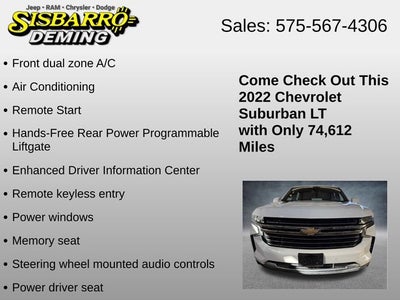 2022 Chevrolet Suburban 2WD LT