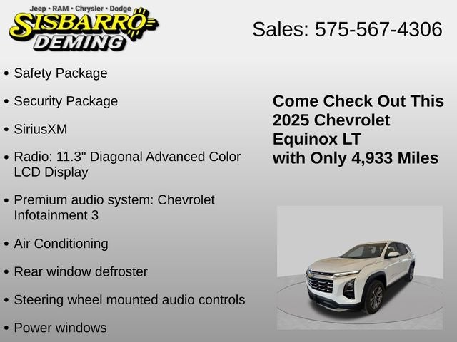 2025 Chevrolet Equinox LT - Photo 13
