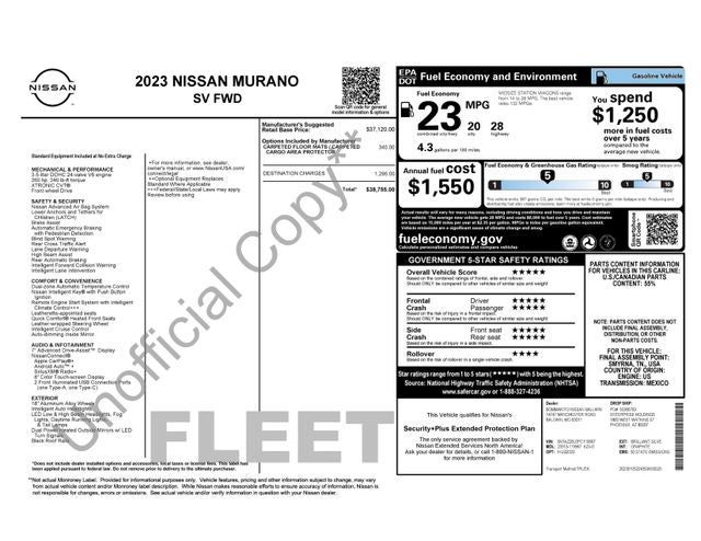 2023 Nissan Murano SV FWD