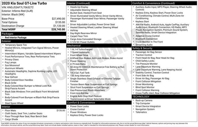 2020 Kia Soul GT-Line Turbo