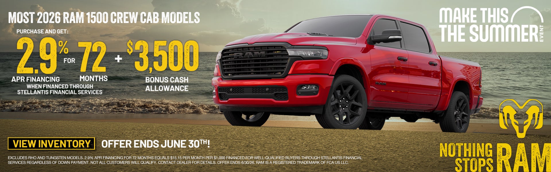 2026 RAM 1500 Crew Cab Models