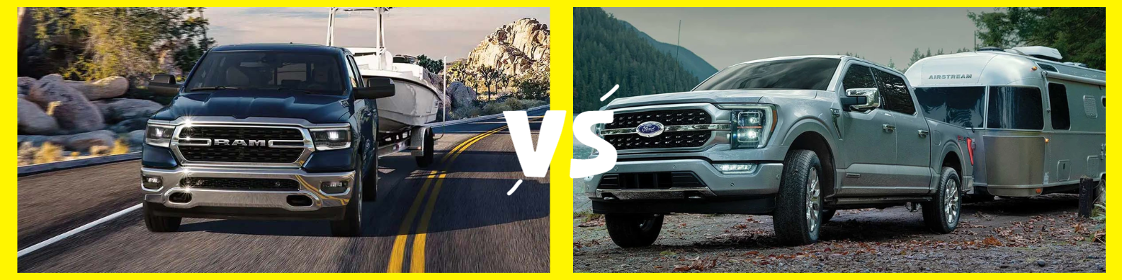 2023 Ram 1500 vs. 2023 Ford F-150