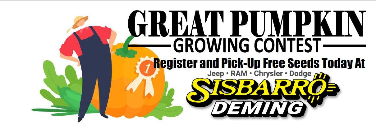 Sisbarro Deming Chrysler Dodge Jeep Ram Pumpkin Contest