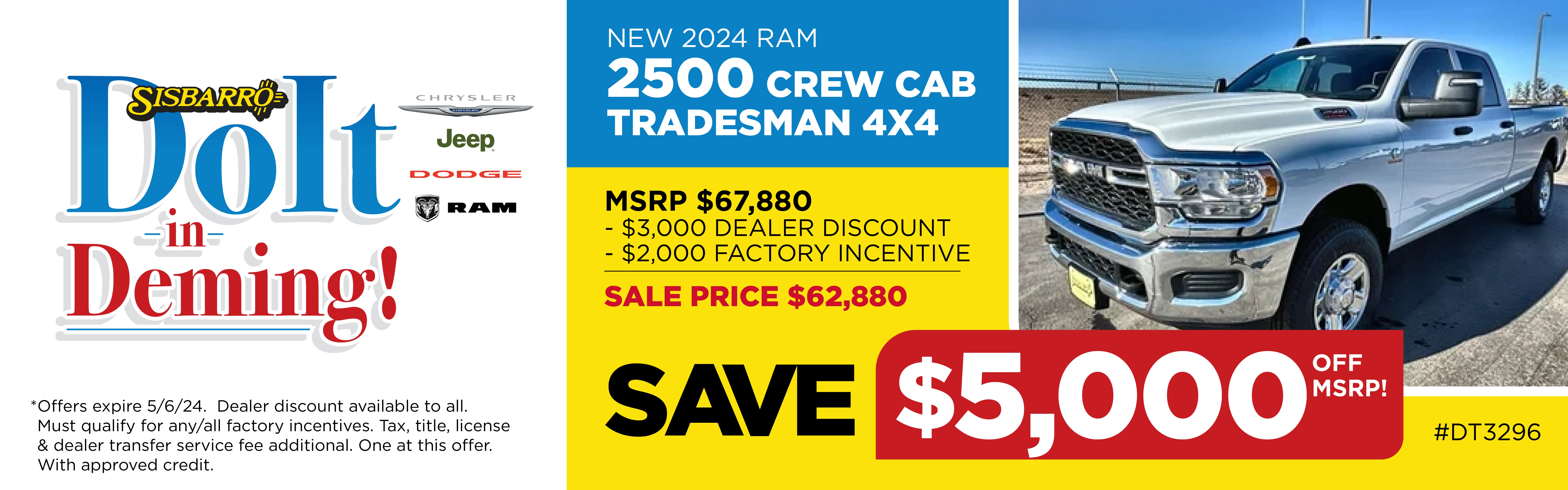2024 RAM 2500 Crew Cab Tradesman
